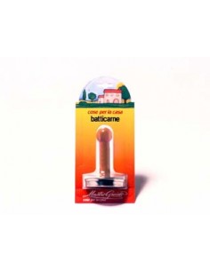 UTENSILI CUCINA: vendita online BATTICARNE INOX CON MANICO IN LEGNO H.9,3CM DEMOLLI in offerta