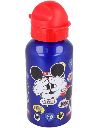 PRESCOLARI: vendita online MICKEY ST50139 BORRACCIA ALLUMINIO 500 ML in offerta