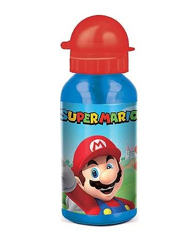 PRESCOLARI: vendita online SUPER MARIO ST09638 BORRACCIA ALLUMINIO 500ML in offerta