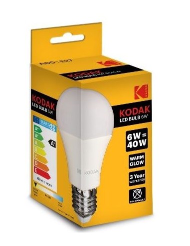 LAMPADINE: vendita online LAMPADINA LED A60 E27 6W 3000K in offerta