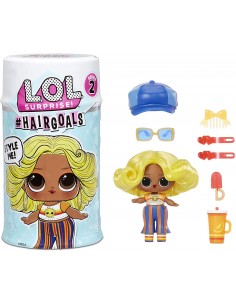GIOCATTOLO PUBBLICIZZATO: vendita online L.O.L. Surprise! Hairgoals Serie 2 - 15 Sorprese e Bambola con Capelli Spazzolabili ...