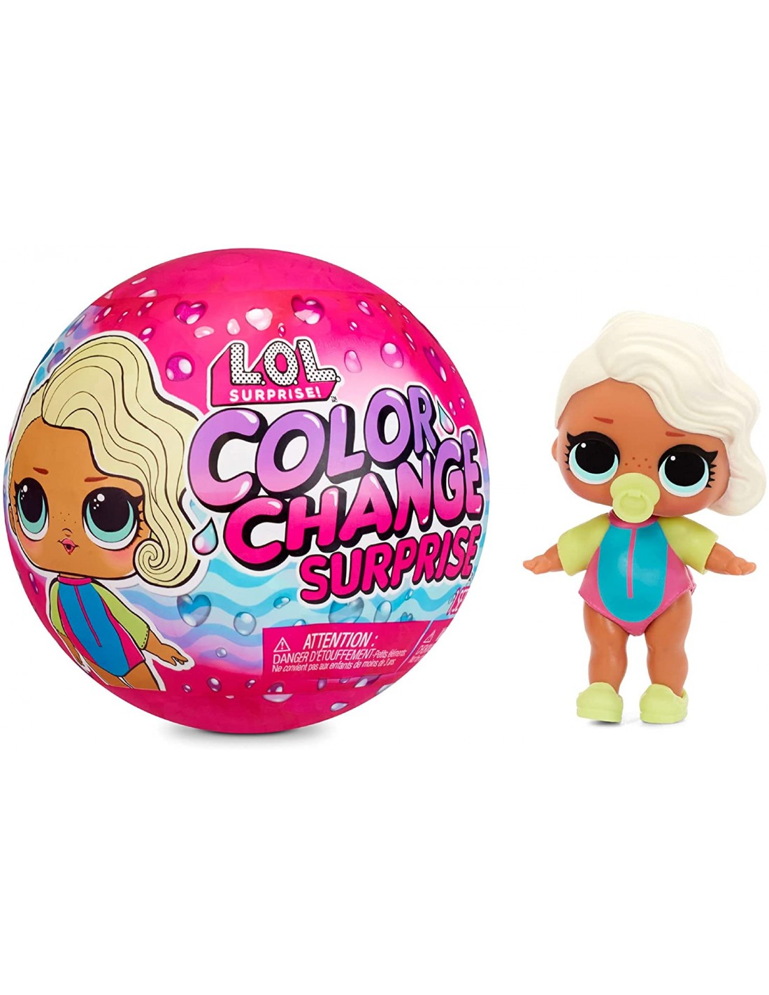 GIOCATTOLO PUBBLICIZZATO: vendita online L.O.L. Surprise! Change Colour Dolls - Cambiano Colore in Acqua Ghiacciata | Età 4+ ...