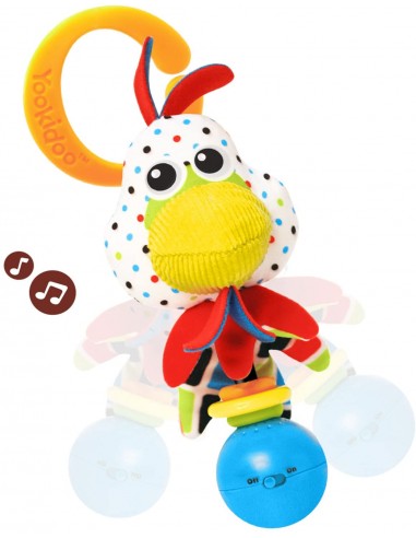 INFANZIA: vendita online YOOKIDOO YKD40133 CHICKEN'SHAKE ME'RATTLE in offerta