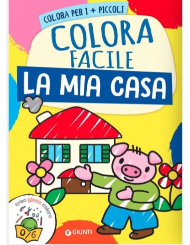 PRESCOLARI: vendita online 84123L MIA CASA(LA)COLORA FACILE 0-6 in offerta