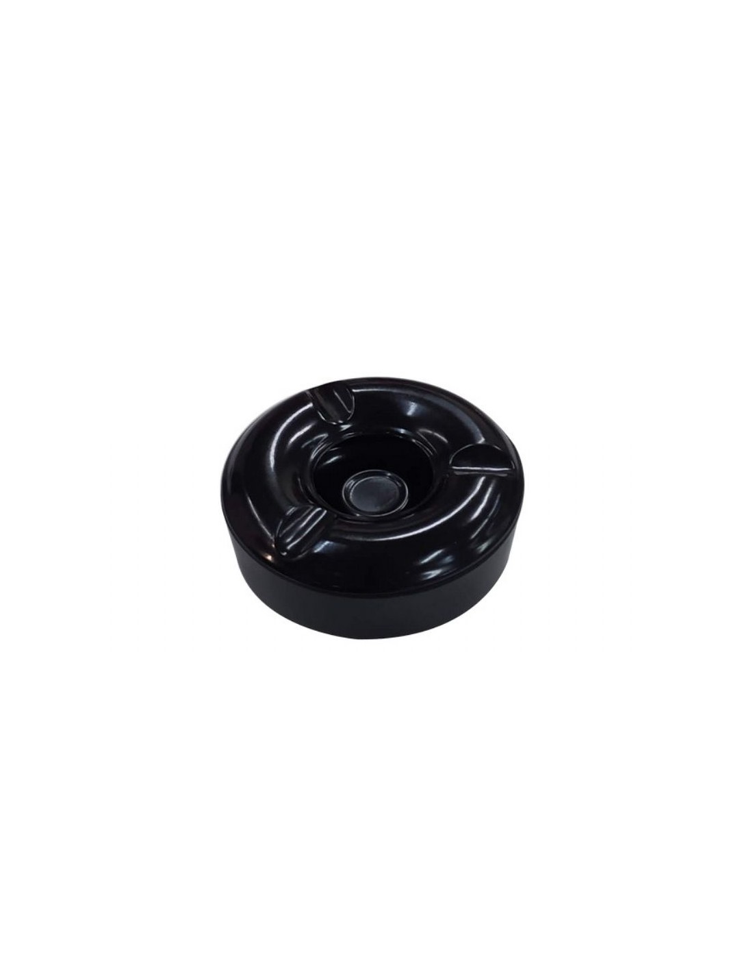 MELAMINA: vendita online POSACENERE 1646-0020 D12CM NERO in offerta