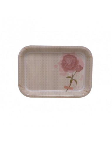 MELAMINA: vendita online VASSOIETTO 1643-9874 MEALM 23X16 SHABBY FLOWERS in offerta