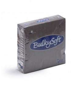 MONOUSO: vendita online CONFEZIONE 50 TOVAGLIOLI 33X33 2 VELI GRIGIO in offerta