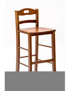 SEDIE: vendita online SGABELLO SNACK F2097 MASSELLO NOCE in offerta