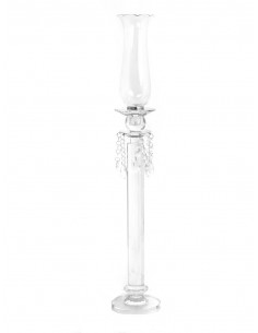 ILLUMINAZIONE: vendita online CANDELIERE 130466 12X55CM PENDAGLI CRISTALLO(2851) in offerta