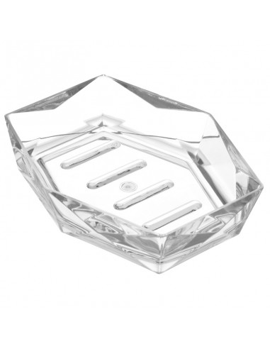 DISPENSER E PORTASAPONE: vendita online DIAMANTE PORTASAPONE BIANCO in offerta