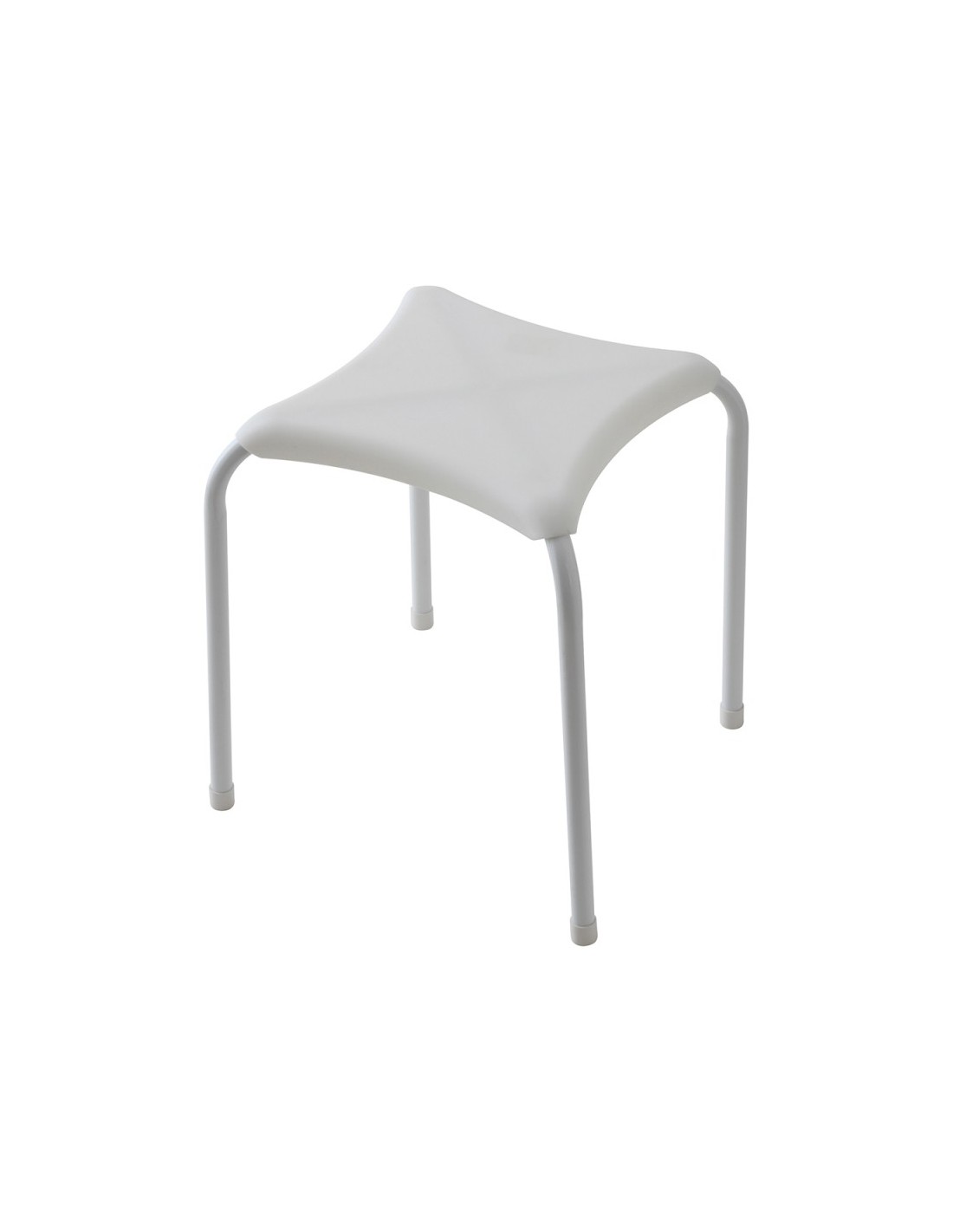 SGABELLI: vendita online SGABELLO 868001 ABS/METALLO BIANCO in offerta