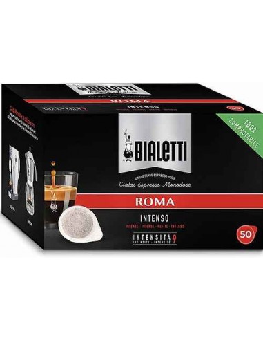 CAFFE': vendita online BOX CIALDA ROMA 50PZ in offerta