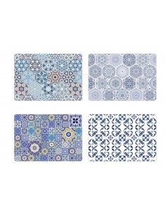 TOVAGLIETTE E TAPPETINI: vendita online TOVAGLIETTA AZULEJOS 31X45 CM LUPIA in offerta