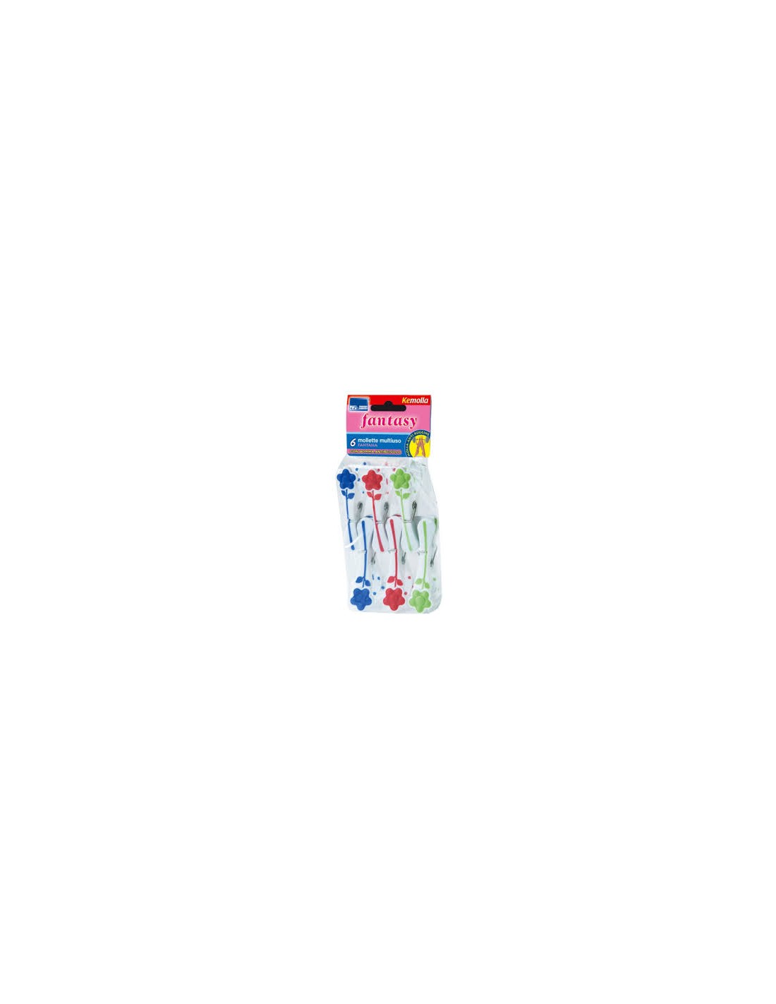 ACCESSORI VARI: vendita online MOLLETTE 6PZ 364 FANTASY in offerta