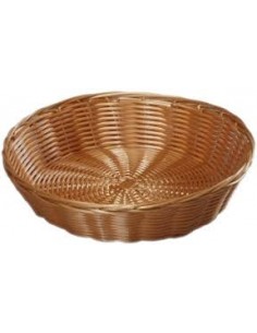 PORTAPANE E PORTAFRUTTA: vendita online CESTINO PORTAPANE/FRUTTA PLASTIFICATO D.25 CM KAUFGUT in offerta