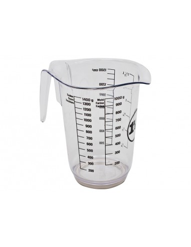 CONTENITORI E BROCCHE: vendita online CARAFFA GRADUATA IN PLASTICA 1,5 LT KAUFGUT in offerta