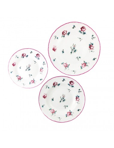 PIATTI: vendita online FIORI PIATTO FONDO 24CM 55079 in offerta