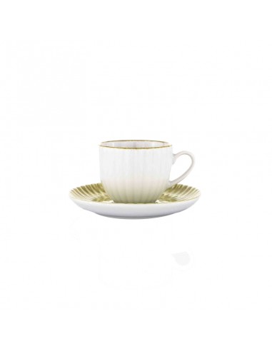 TAZZE CAFFE' E LATTE: vendita online 700722433 SET 6TZ CAFFE'C/P COUNTRY SABBIA in offerta