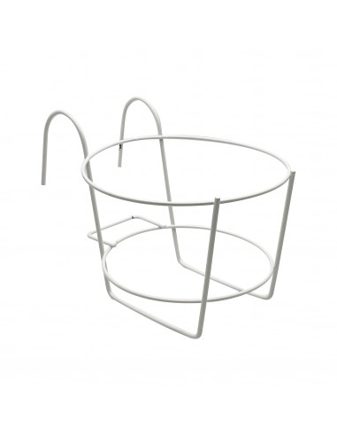 FIORIERE DA BALCONE: vendita online FIORIERA BALCONE D22CM BIANCA in offerta