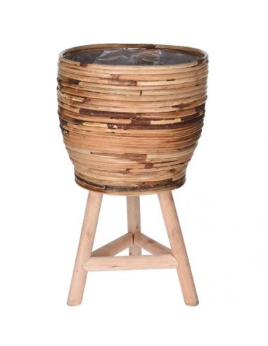 VASI E SOTTO VASI: vendita online VASO 437300650 FIORI RATTAN 18X35 in offerta