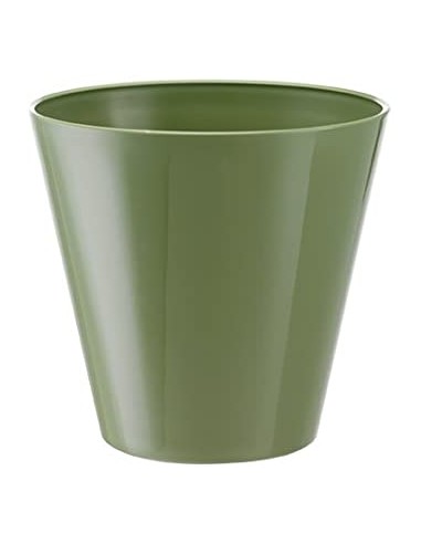 VASI E SOTTO VASI: vendita online ESTORIL VASO 16CM VERDE OLIVA in offerta