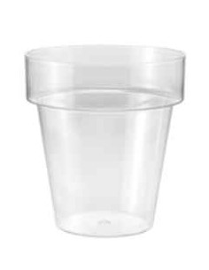 VASI E SOTTO VASI: vendita online PORTA VASO 14CM TRASPARENTE in offerta