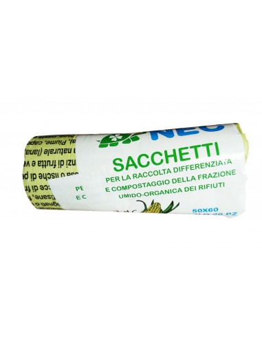 SACCHI IMMONDIZIA: vendita online CONF 20 SACCHI BIO VV00801 50X60 in offerta