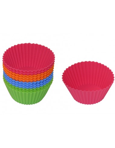 ACCESSORI: vendita online CONFEZIONE 12 PIROTTINI IN SILICONE D.8 CM KAUFGUT in offerta