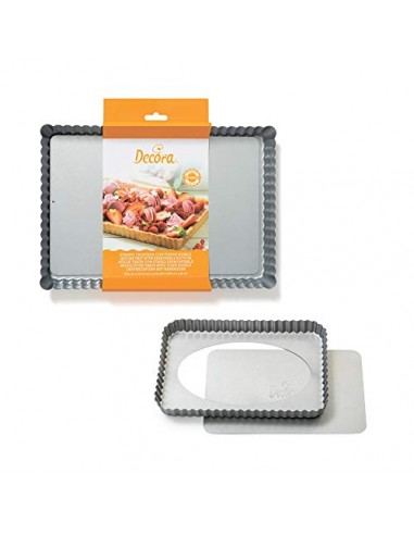 STAMPI E FORME ANTIADERENTE: vendita online STAMPO CROSTATA 0070027 32X22 H3,5 in offerta