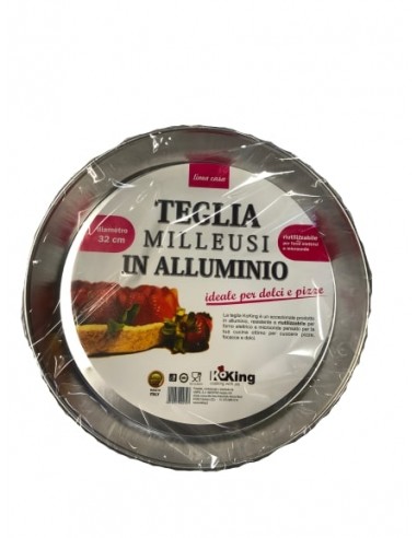 STAMPI E FORME ALLUMINIO: vendita online T32 TEGLIA TONDA ALLUMINIO 32CM in offerta