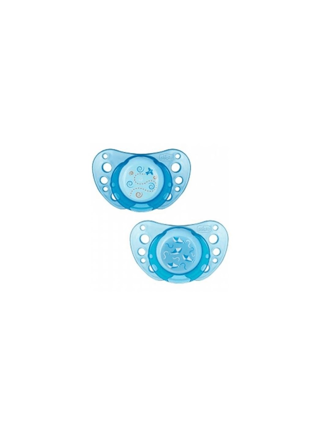 BIBERON - CIUCCETTI - TETTARELLE: vendita online SUCCHIETTO 6/12 MESI PHYSIO AIR BOY 2 PEZZI CHICCO in offerta