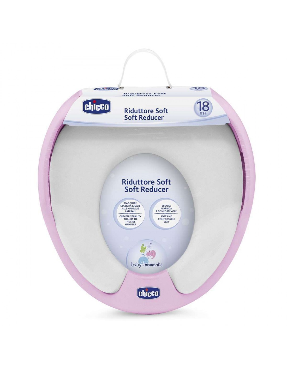 ACCESSORI: vendita online RIDUTTORE PER WC SOFT ROSA CHICCO in offerta
