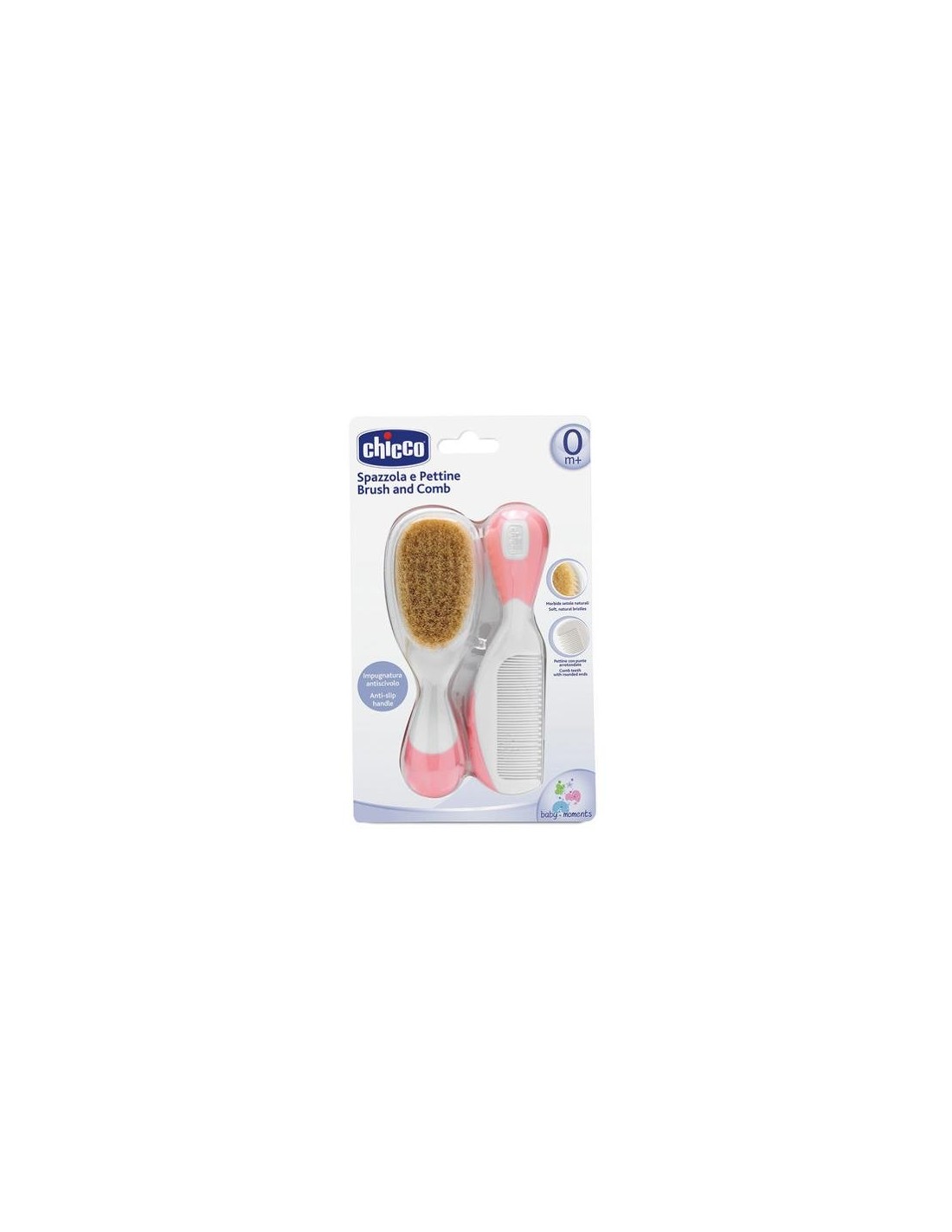 ACCESSORI: vendita online SPAZZOLA E PETTINE ROSA CHICCO in offerta