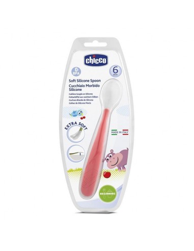 ACCESSORI: vendita online CUCCHIAIO IN MORBIDO SILICONE ROSSO CHICCO in offerta