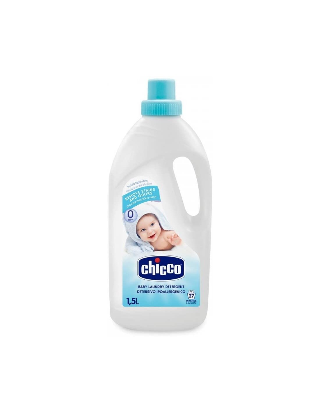 AMMORBIDENTI - IGIENE BUCATO - LANA: vendita online DETERSIVO BUCATO IPOALLERGENICO 1.5 LITRI CHICCO in offerta
