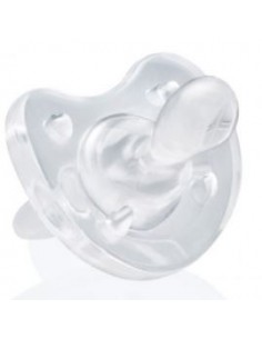 BIBERON - CIUCCETTI - TETTARELLE: vendita online SUCCHIETTO 6/12 MESI GOMMOTTO TRASPARENTE CHICCO in offerta