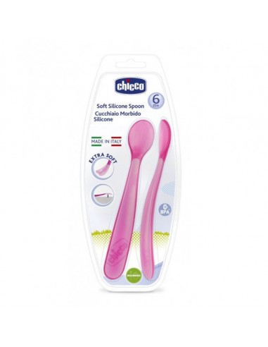 ACCESSORI: vendita online CUCCHIAIO IN MORBIDO SILICONE GIRL CHICCO in offerta