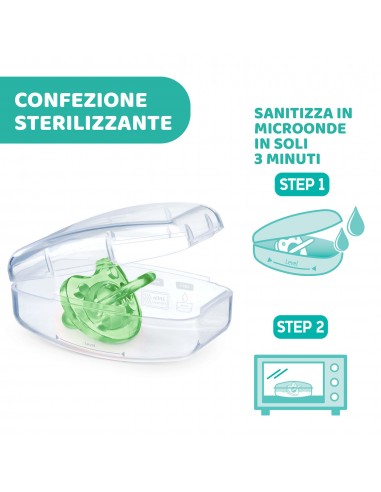BIBERON - CIUCCETTI - TETTARELLE: vendita online SUCCHIETTO 6/12 MESI GOMMOTTO BOY 2 PEZZI CHICCO in offerta