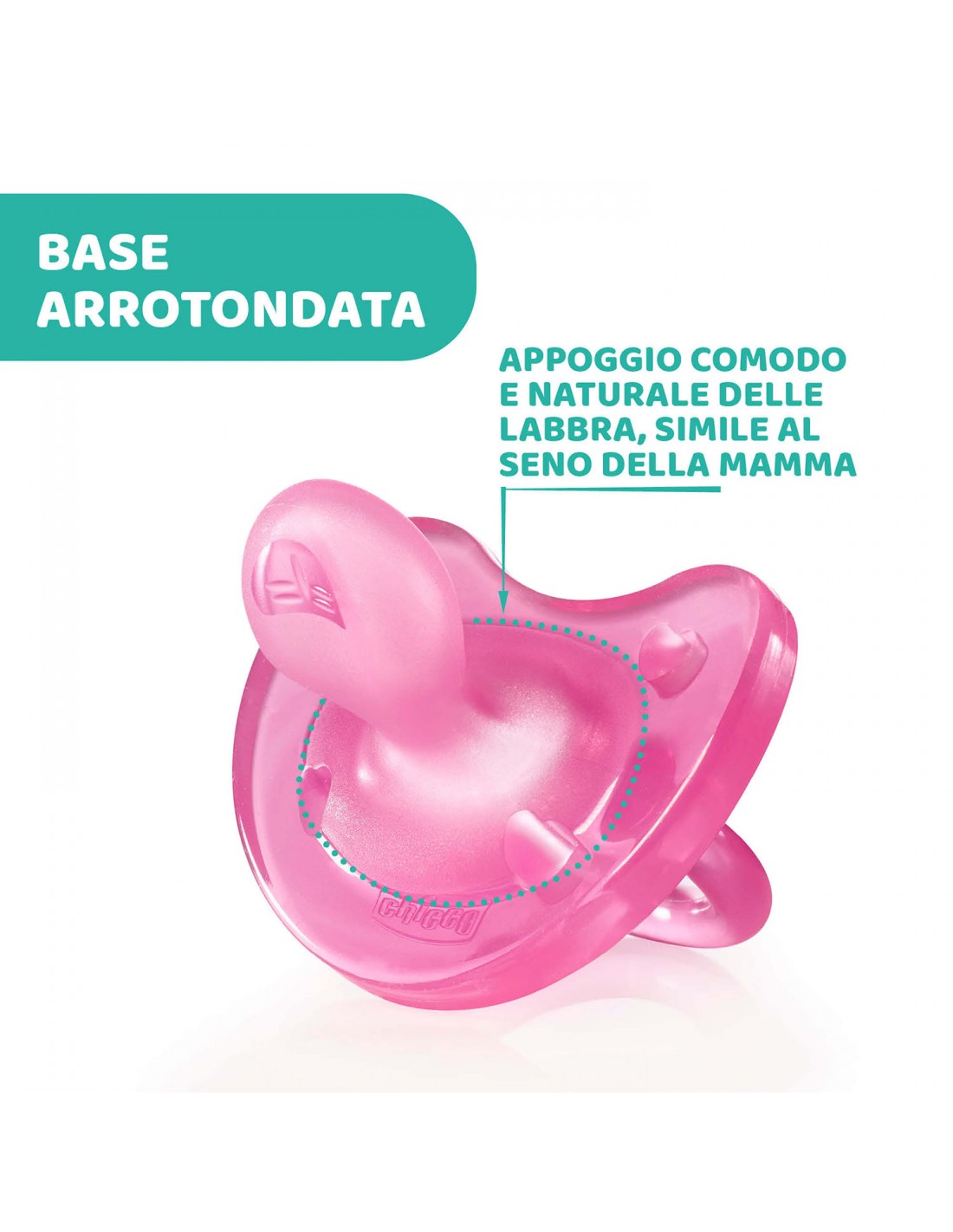BIBERON - CIUCCETTI - TETTARELLE: vendita online SUCCHIETTO 12 MESI GOMMOTTO GIRL 2 PEZZI CHICCO in offerta
