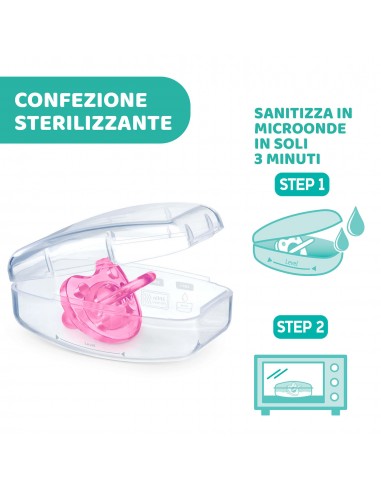 BIBERON - CIUCCETTI - TETTARELLE: vendita online SUCCHIETTO 12 MESI GOMMOTTO GIRL 2 PEZZI CHICCO in offerta