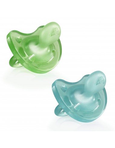 BIBERON - CIUCCETTI - TETTARELLE: vendita online SUCCHIETTO 12 MESI GOMMOTTO BOY 2 PEZZI CHICCO in offerta