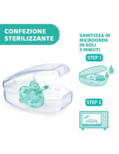 BIBERON - CIUCCETTI - TETTARELLE: vendita online SUCCHIETTO 12 MESI GOMMOTTO BOY 2 PEZZI CHICCO in offerta