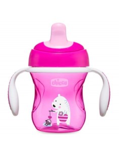 BIBERON - CIUCCETTI - TETTARELLE: vendita online CHICCO 69211 TAZZA TRAINING 6+ ROSA in offerta