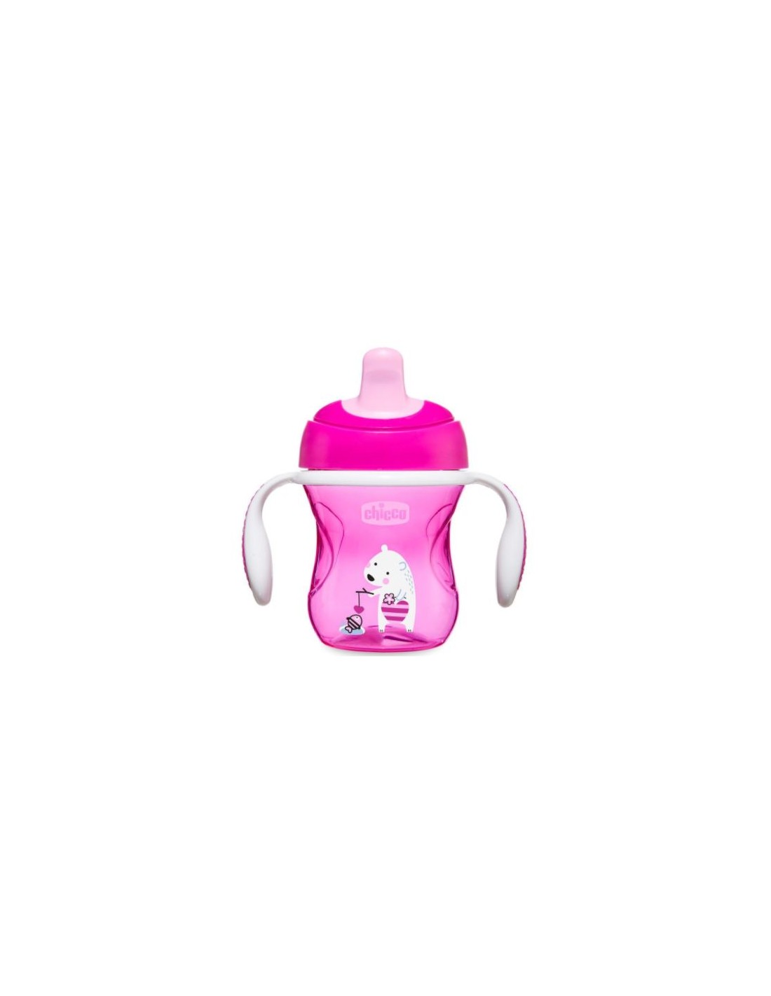 BIBERON - CIUCCETTI - TETTARELLE: vendita online CHICCO 69211 TAZZA TRAINING 6+ ROSA in offerta