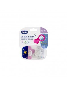 ACCESSORI: vendita online SUCCHIETTO 16/36 MESI COMFORT NIGHT GIRL 2 PEZZI CHICCO in offerta