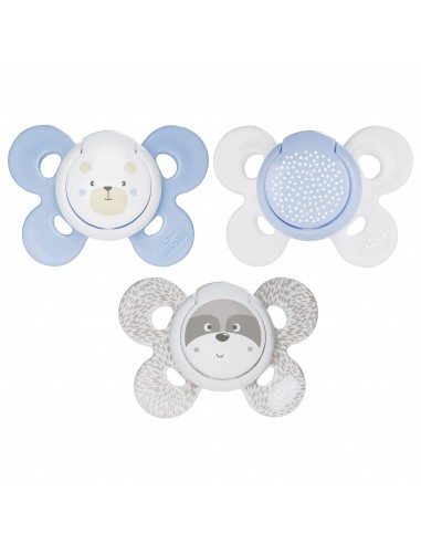 ACCESSORI: vendita online SUCCHIETTO 0/6 MESI PHYSIO COMFORT BOY 2 PEZZI CHICCO in offerta