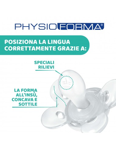 ACCESSORI: vendita online SUCCHIETTO 0/6 MESI PHYSIO COMFORT BOY 2 PEZZI CHICCO in offerta