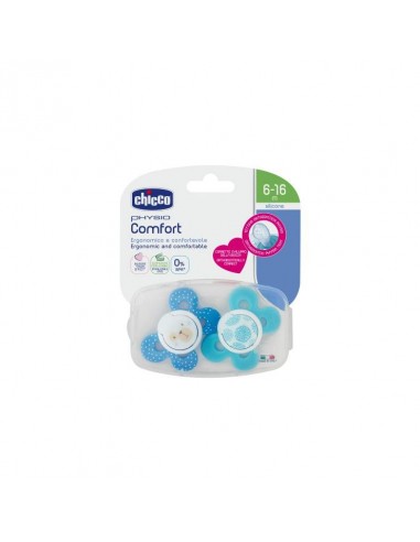 ACCESSORI: vendita online SUCCHIETTO 6/16 MESI PHYSIO COMFORT BOY 2 PEZZI CHICCO in offerta