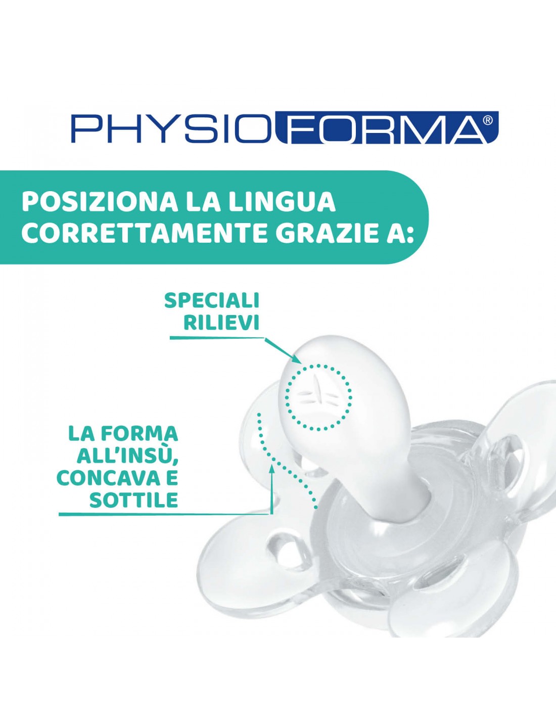 ACCESSORI: vendita online SUCCHIETTO 0/6 MESI PHYSIO COMFORT GIRL 2 PEZZI CHICCO in offerta
