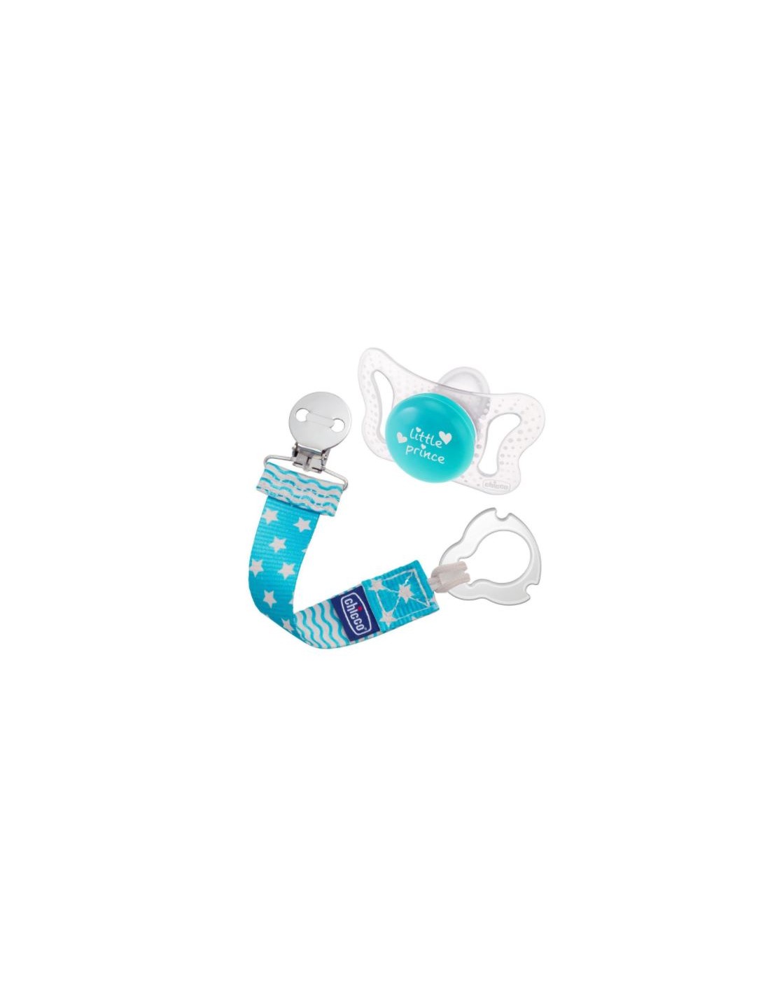 BIBERON - CIUCCETTI - TETTARELLE: vendita online SUCCHIETTO MICRO' E FASHION CLIP SET BIMBO 0/2 MESI CHICCO in offerta